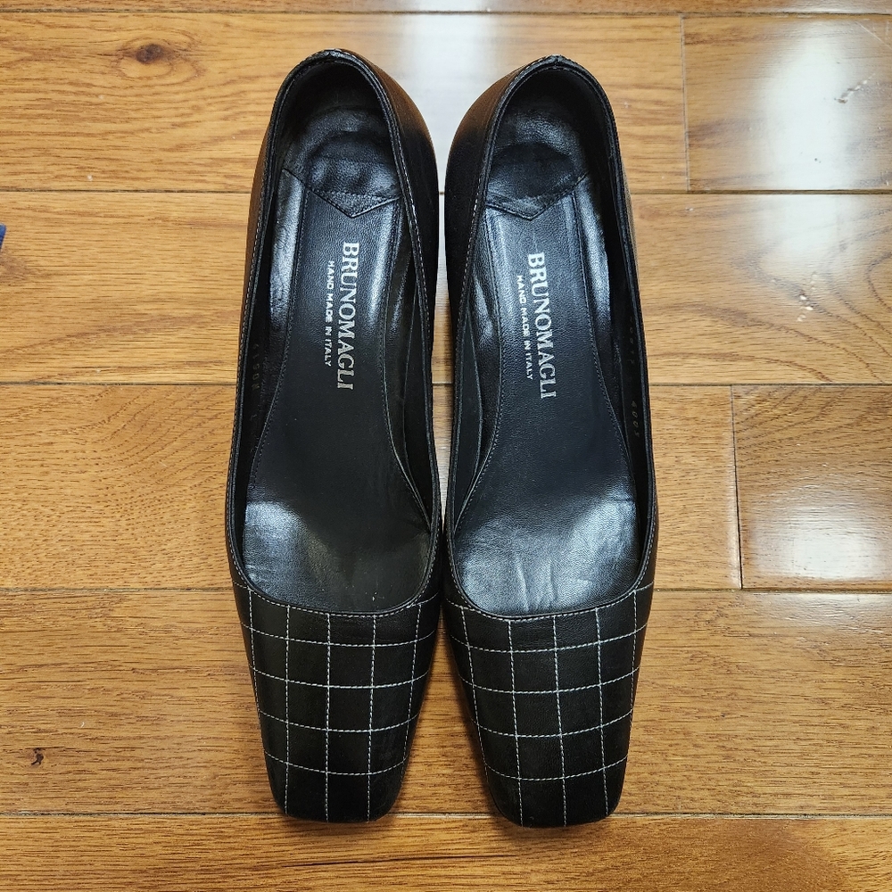 Bruno Magli Women's Black Leather Shoes